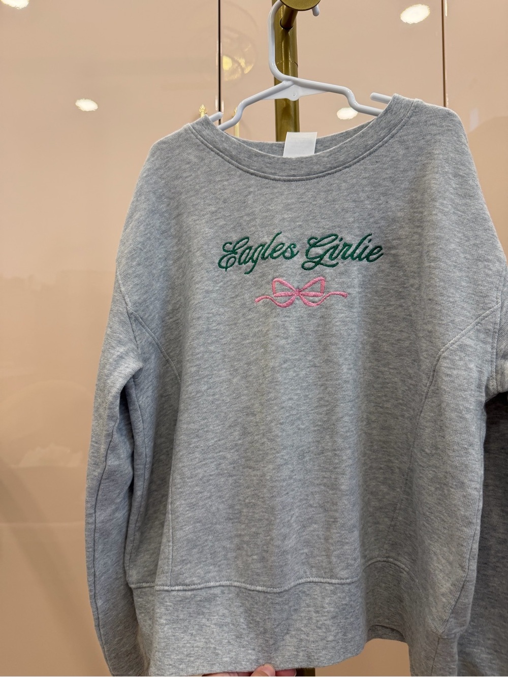 Eagles Girloe Gray Sweatshirt